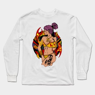 Scorpio Beauty - Mulatto Edition Long Sleeve T-Shirt